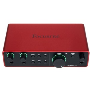 Внешняя звуковая карта с USB FOCUSRITE Scarlett 2i2 Studio 4th Gen