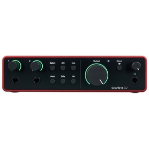 Внешняя звуковая карта с USB FOCUSRITE Scarlett 2i2 Studio 4th Gen