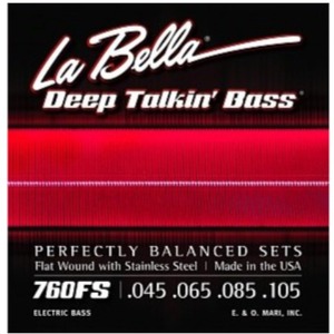 Струны для бас-гитары LA BELLA 760FS