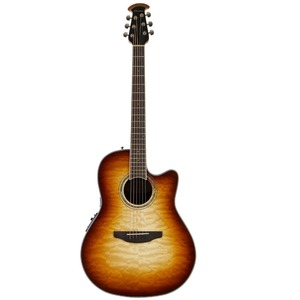 Электроакустическая гитара Ovation CS24X-7C Celebrity Standard Plus Mid Cutaway Cognac Burst Gloss