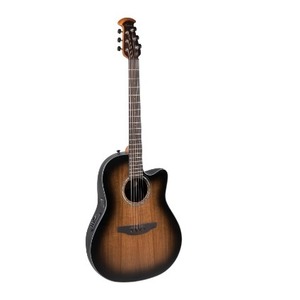Электроакустическая гитара Ovation CS24P-ABLKW-G Celebrity Standard Plus Mid Cutaway Australian Blackwood