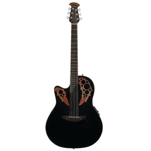 Гитара леворукая Ovation CE44L-5 Celebrity Elite Mid Cutaway Black