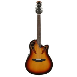 Электроакустическая гитара Ovation 2758AX-NEB Standard Elite Deep Contour Cutaway New England Burst Корея
