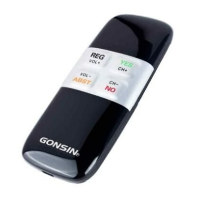 GONSIN / Китай GONSIN BJ-W5I04 Комбинированный пульт системы синхронного перевода FHSS (4 канала) и системы голосования