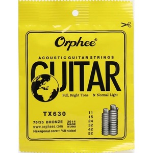 Струны для акустической гитары Orphee TX-630