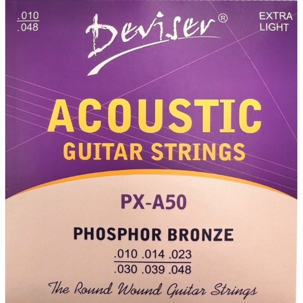 Струны для акустической гитары Deviser PX-A50