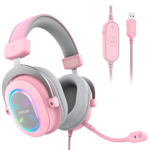 Игровая гарнитура Fifine H6X Pink