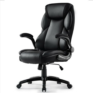 Эргономичное кресло руководителя Eureka OC11-B, черное