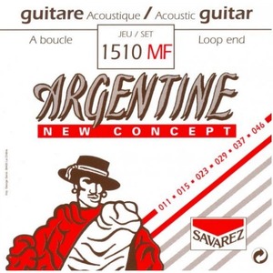 Струны для акустической гитары Savarez Argentine 1510MF