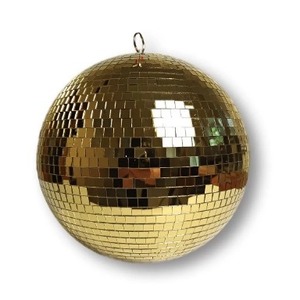 Зеркальный шар AstraLight AMB030 Gold