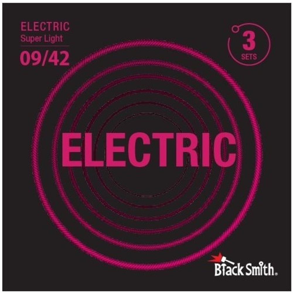Струны для электрогитары BlackSmith Electric Super Light 9/42 3 Sets