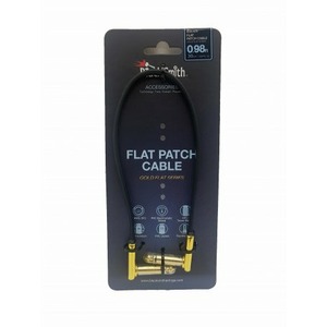 Кабель аудио 1xJack - 1xJack BlackSmith Patch Cable Gold Flat GSFPC-30 0.3m