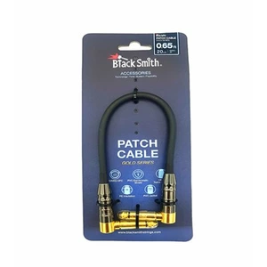 Кабель аудио 1xJack - 1xJack BlackSmith Patch Cable Gold Series GSPC-20 0.2m