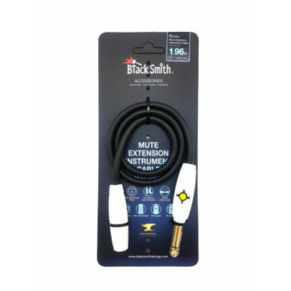 Удлинитель Jack - Jack BlackSmith Mute Extension Instrument Cable MEIC-STS60 0.6m