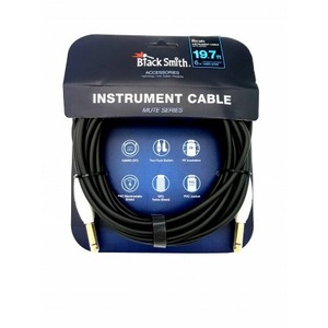 Кабель аудио 1xJack - 1xJack BlackSmith Instrument Cable Mute Series 19.7ft MSIC-STS6