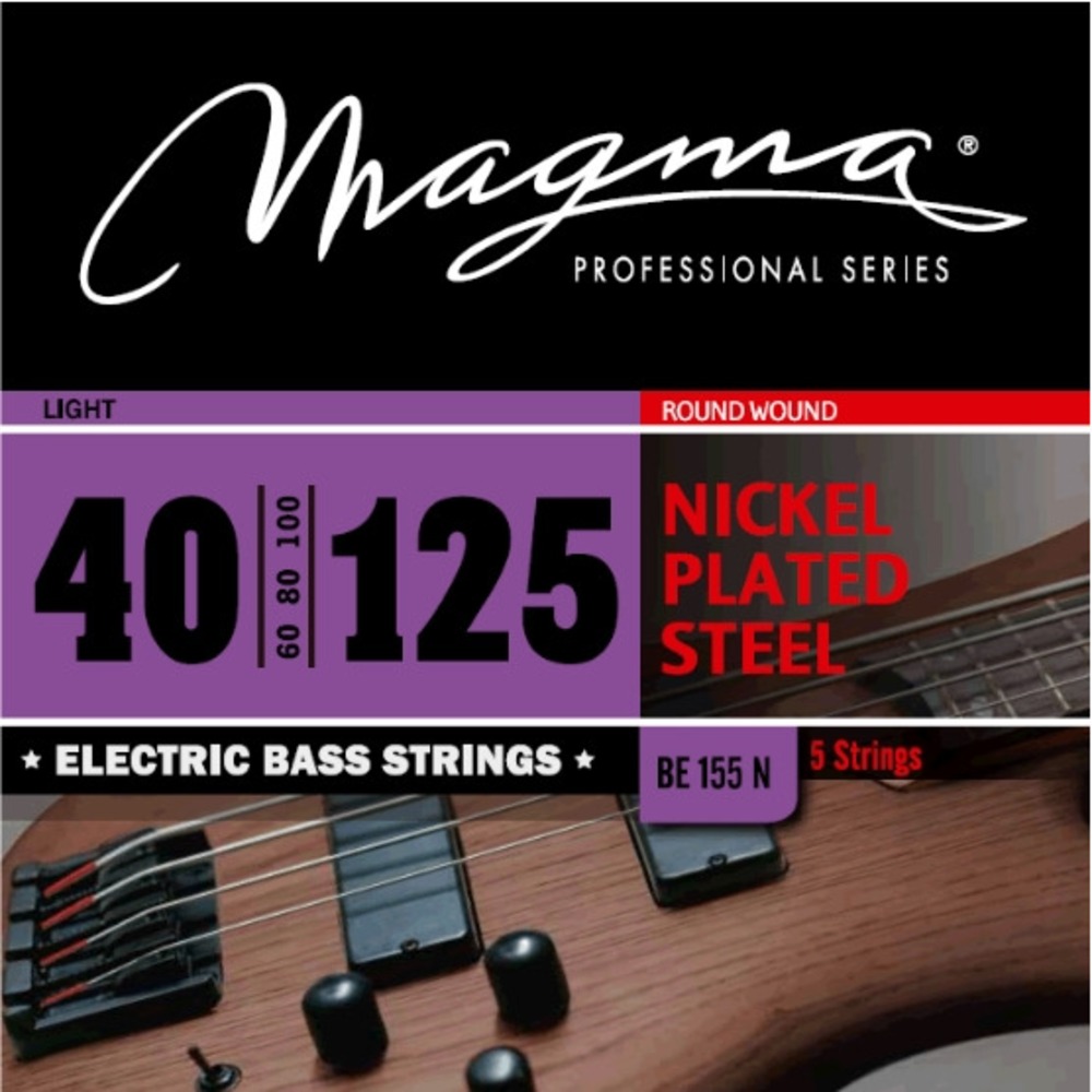 Струны для бас-гитары Magma Strings BE155N