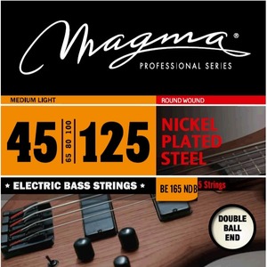 Струны для бас-гитары Magma Strings BE165NDB