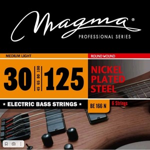 Струны для бас-гитары Magma Strings BE166N