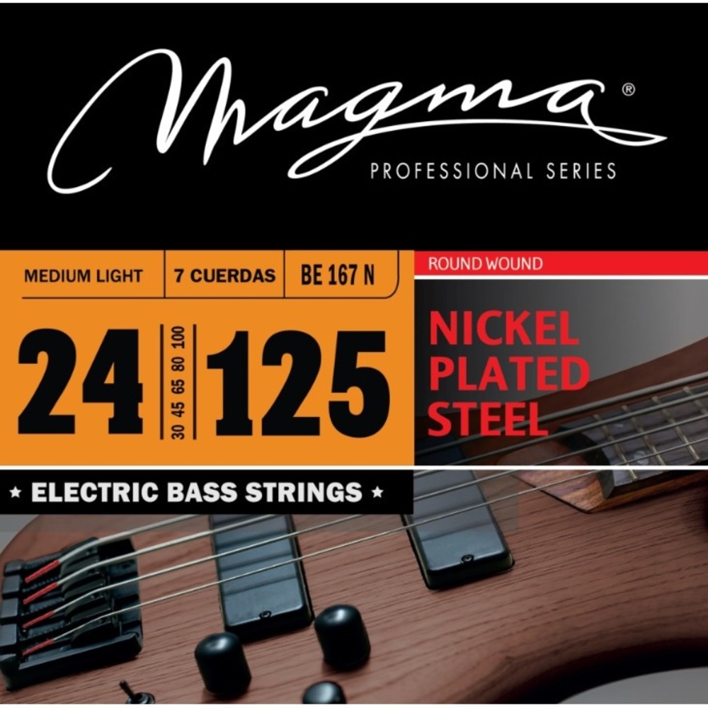 Струны для бас-гитары Magma Strings BE167N