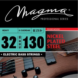 Струны для бас-гитары Magma Strings BE176N+