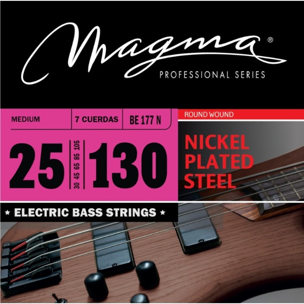 Струны для бас-гитары Magma Strings BE177N