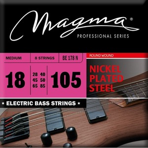 Струны для бас-гитары Magma Strings BE178N