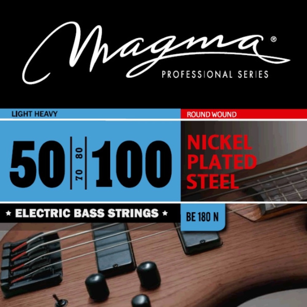 Струны для бас-гитары Magma Strings BE180N