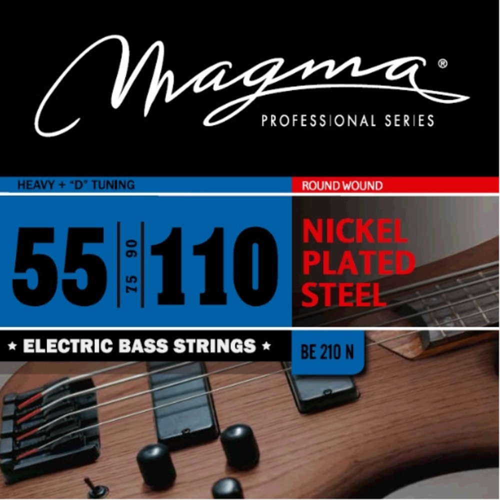 Струны для бас-гитары Magma Strings BE210N