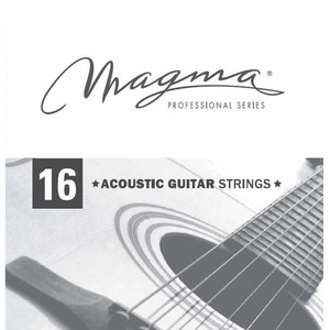 Струны для акустической гитары Magma Strings GA016PB