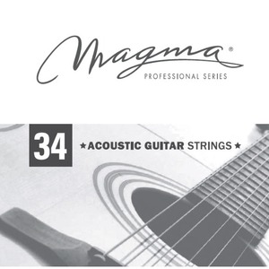 Струны для акустической гитары Magma Strings GA034G