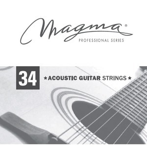 Струны для акустической гитары Magma Strings GA034PB