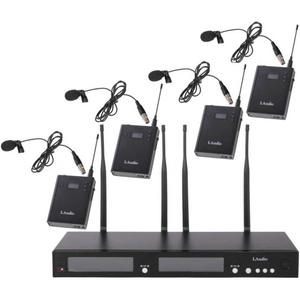Радиосистема на четыре микрофона LAudio RWS-4BLV