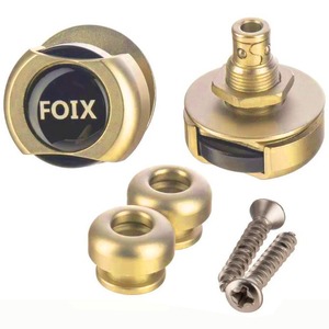 Крепление для гитарного ремня Foix FSL-01GD