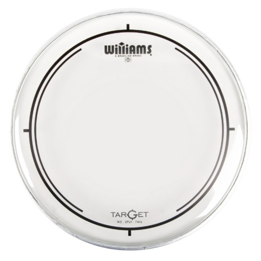 Пластик для барабана Williams W2-7MIL-10 Double Ply Clear Oil Target Series 10 - 7-MIL