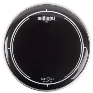 Пластик для барабана Williams WB2-7MIL-10 Double Ply Black Oil Target Series 10 - 7-MIL