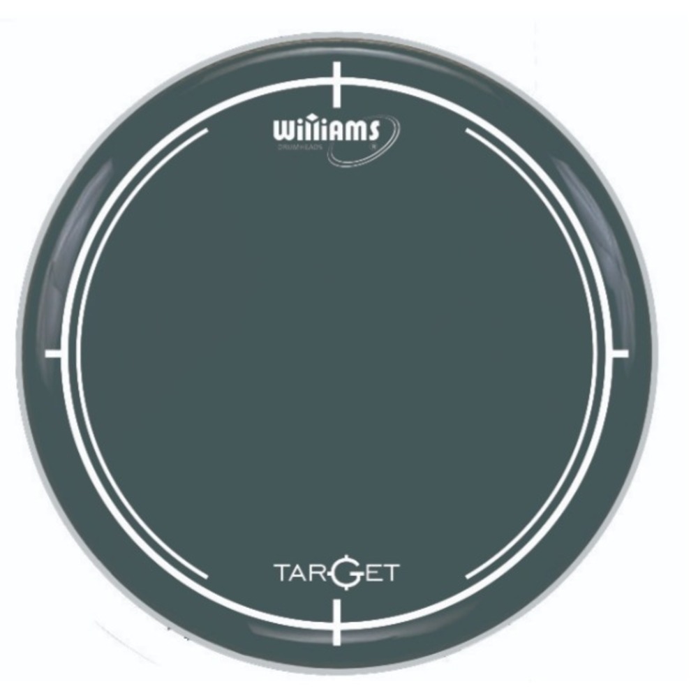 Пластик для барабана Williams WB2-7MIL-14 Double Ply Black Oil Target Series 14 - 7-MIL