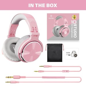 Наушники мониторные для DJ OneOdio Studio Pro 10 pink