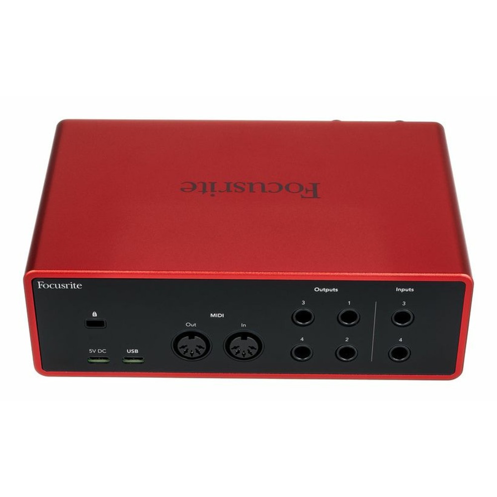 Внешняя звуковая карта с USB FOCUSRITE Scarlett 4i4 4th Gen