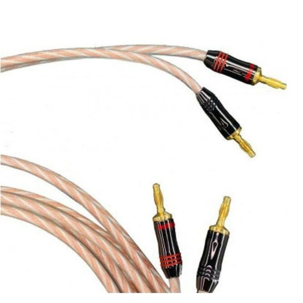 Акустический кабель Single-Wire Banana - Banana Real Cable Prestige 600 2.0m