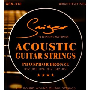 Струны для акустической гитары Smiger GPA-012