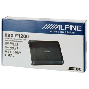 Автомобильный усилитель Alpine BBX-F1200