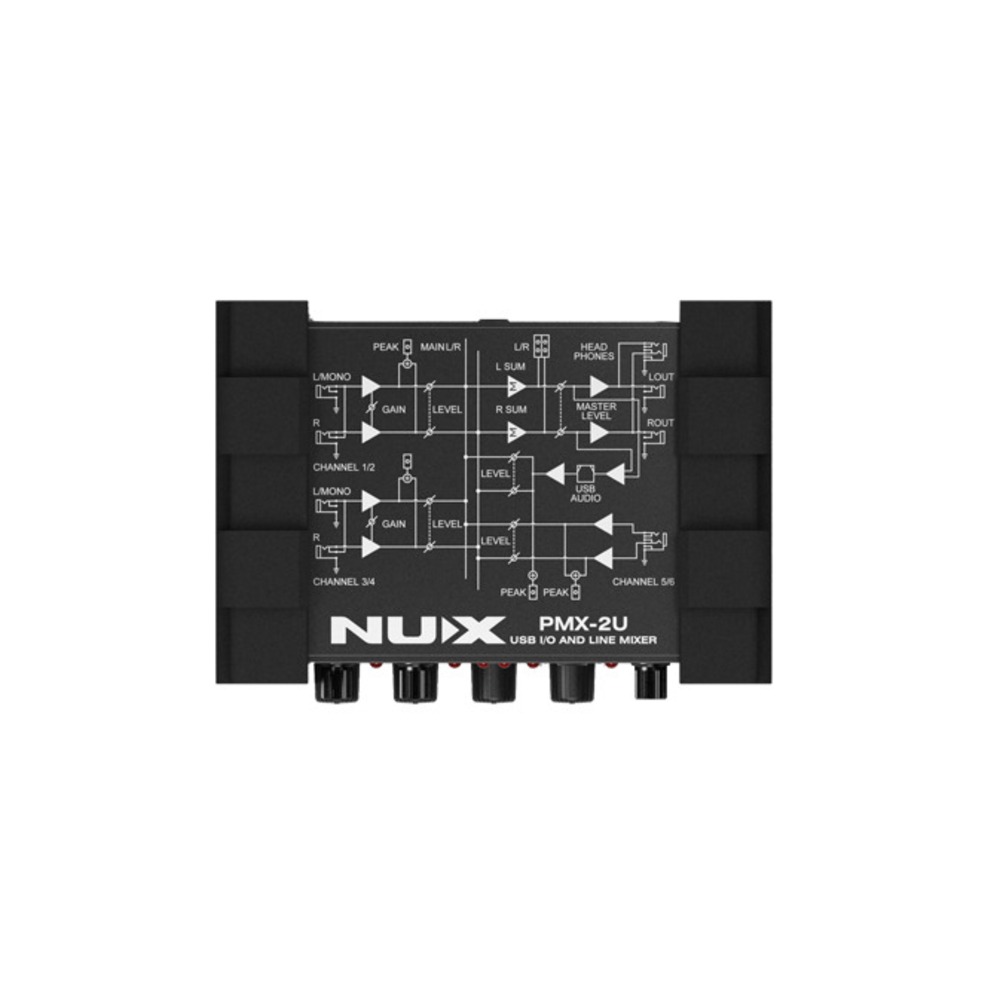 Аналоговый микшер NUX PMX-2U