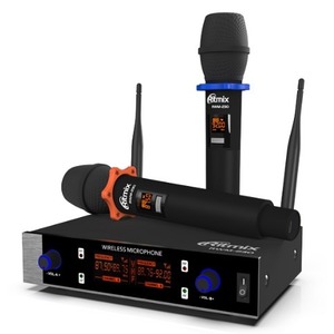 Радиосистема на два микрофона Ritmix RWM-230 black