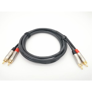 Кабель аудио 2xRCA - 2xRCA ZZcable E27-2RCA-2RCA-0200-0 2.0m