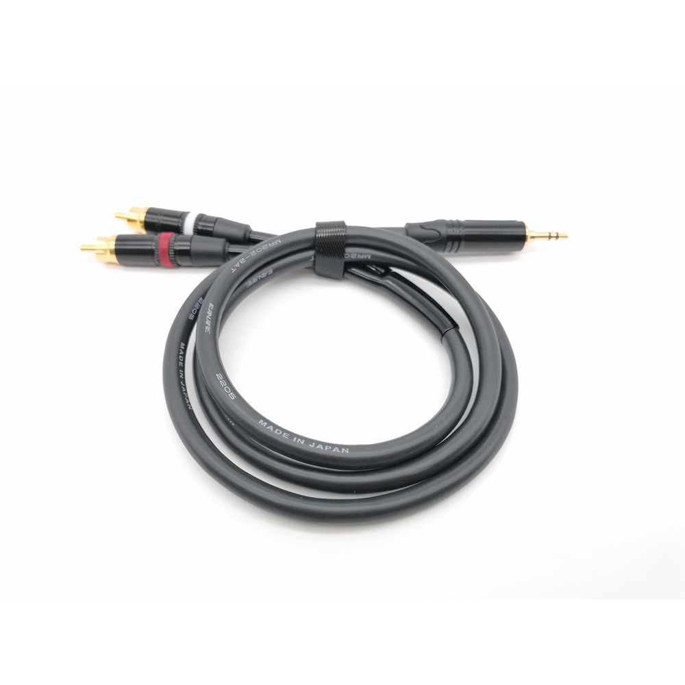 Кабель аудио 1xMini Jack - 2xRCA ZZcable E51-3,5-2RCA-0100-0 1.0m