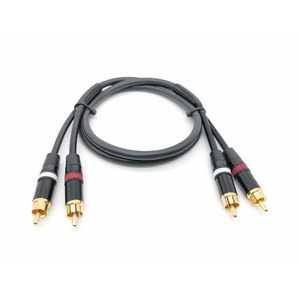 Кабель аудио 2xRCA - 2xRCA ZZcable E56-2RCA-2RCA-0100-0 1.0m