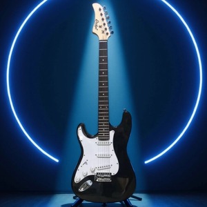 Гитара леворукая ROCKET ST-0110 Left BK