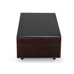 Умный кофейный столик с холодильником Eureka TB135 Walnut+Black