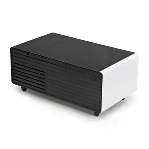 Умный кофейный столик с холодильником Eureka TB90 White+Black