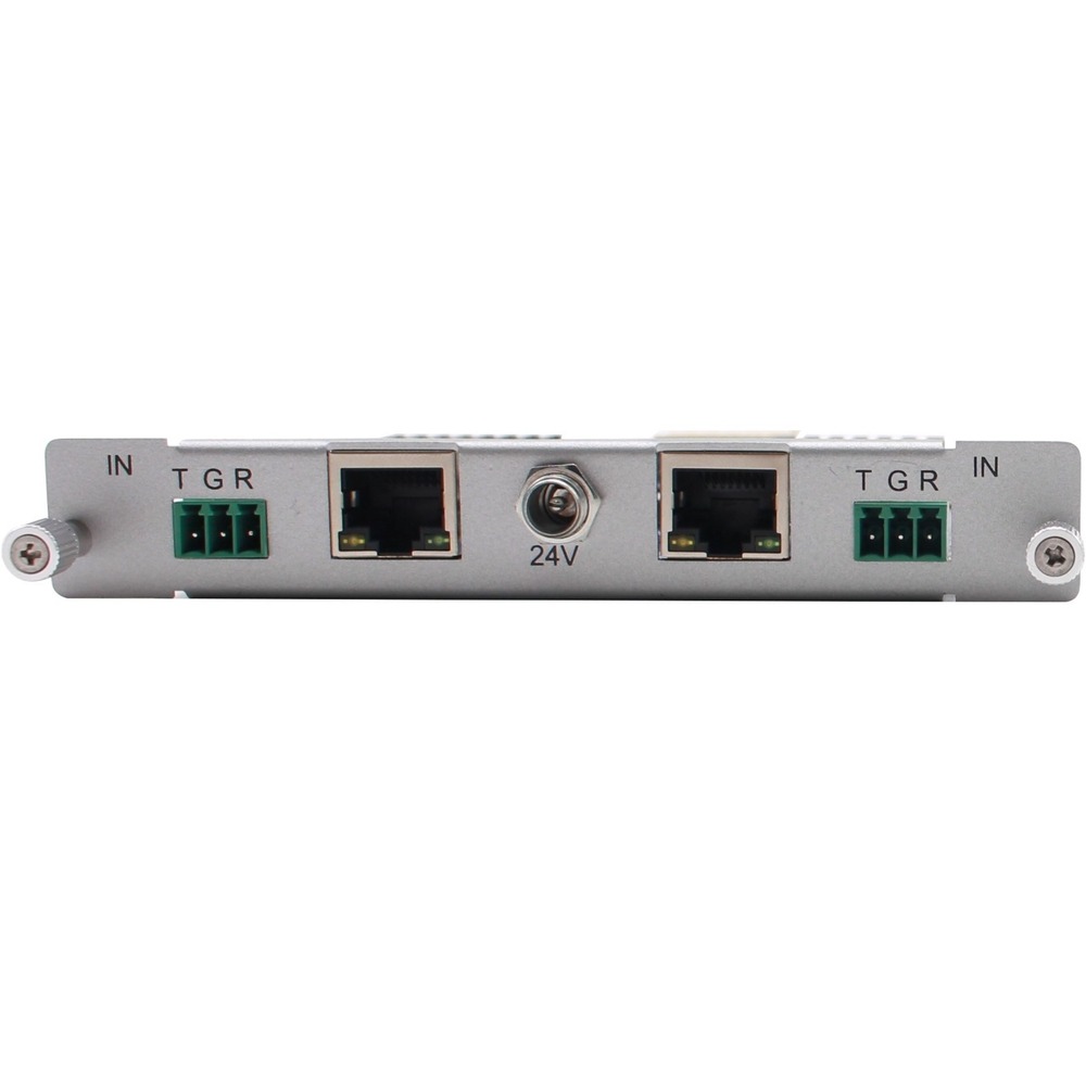 Плата приемника HDBaseT с 2-мя входами Aberman MVS-HBTLR4K-2IN